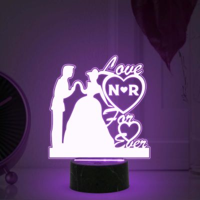 Love You Forever Night Lamp For Couple